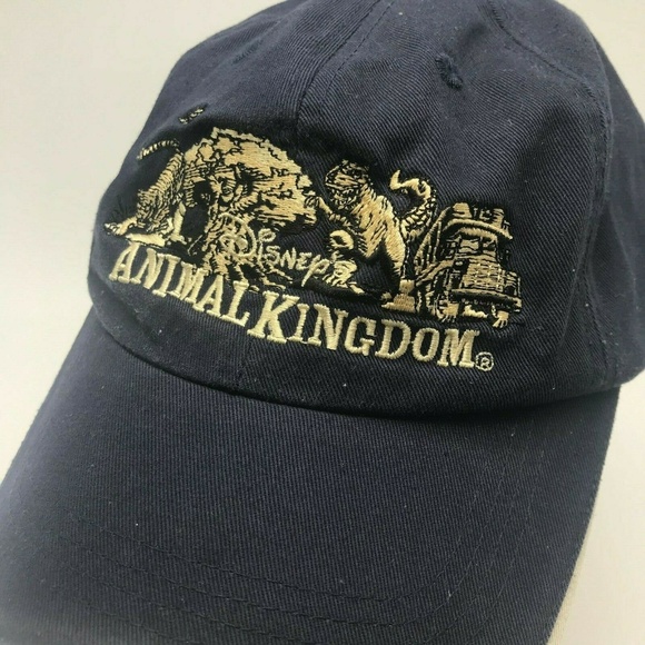 Disney Accessories Vintage Disneys Animal Kingdom Hat Cap Navy